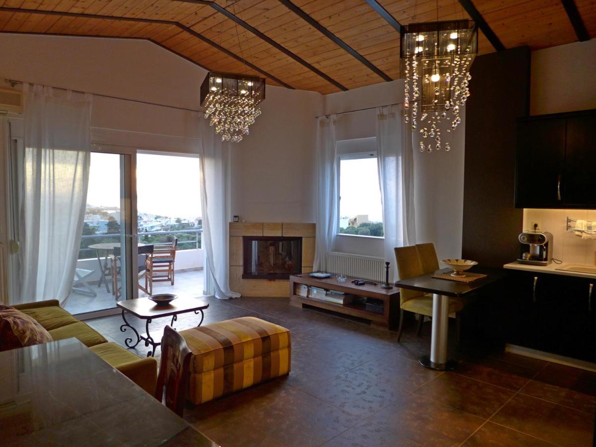 Wide-View & Quiet Apartment Chania Chania  Exteriör bild